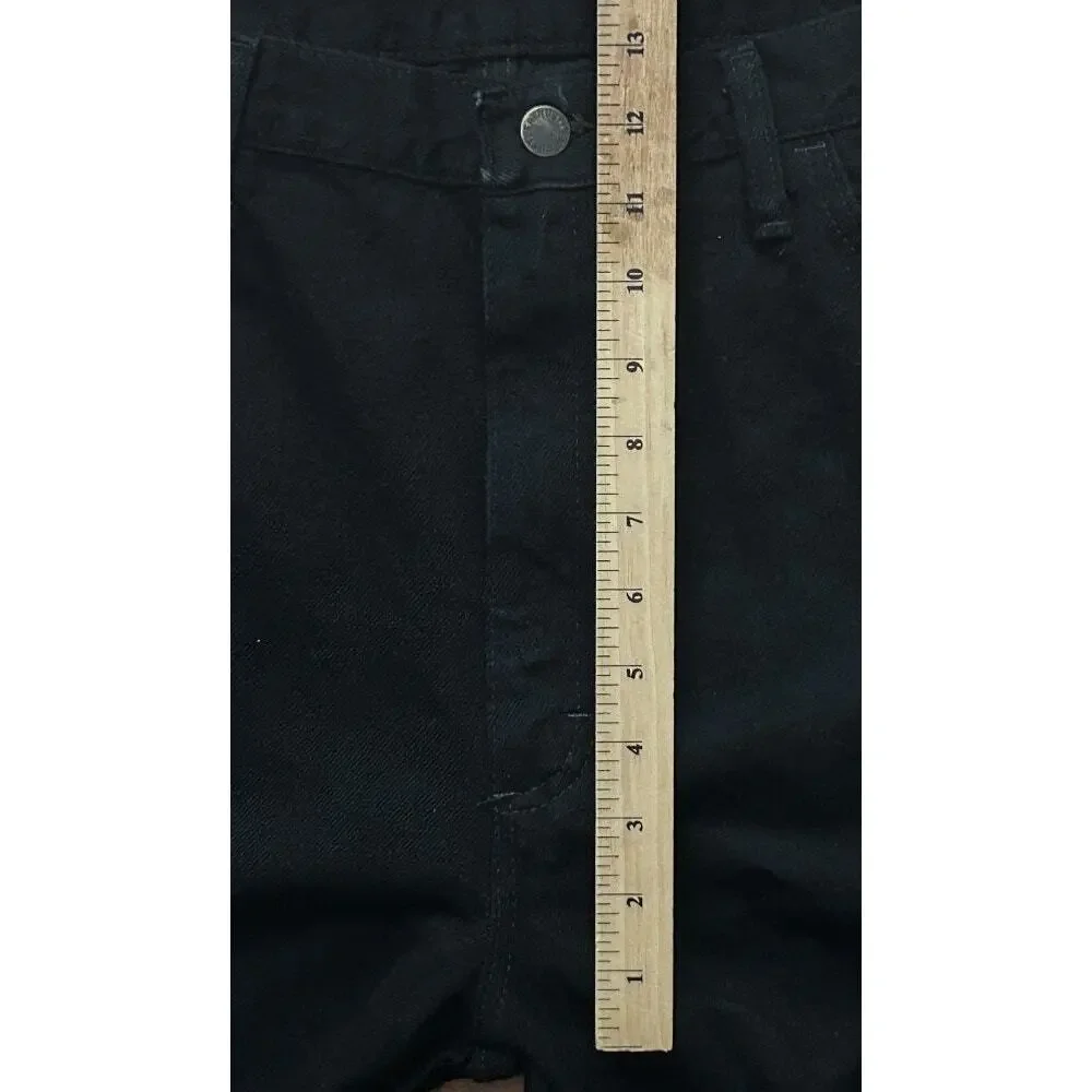NWT Rustler by Wrangler Heavyweight Regular Fit Straight Leg Black Jeans 38X30